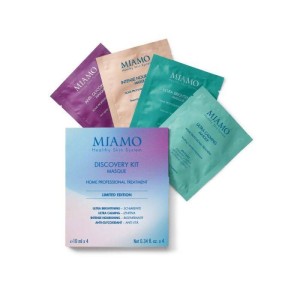 Miamo discovery box 1 longevity plus intense nourishing masque 10 ml + 1 anti glycoxidant masque 10 ml + 1 ultra calmingmasque 1