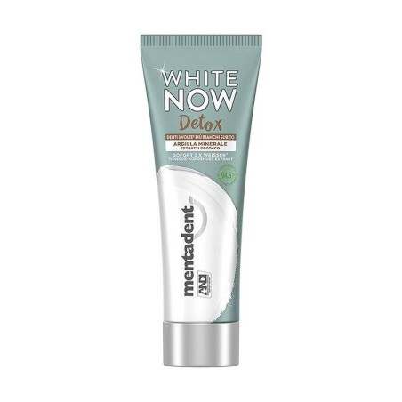 Mentadent dentifricio white now detox cocco 75 ml