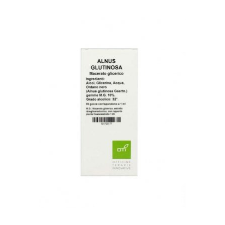 Alnus glutinosa macerato glicerico 10% gocce 100ml