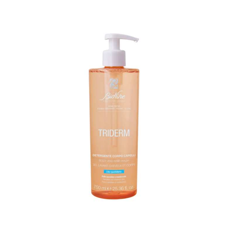 Triderm detergente corpo capelli 750 ml Triderm detergente corpo capelli 750 ml