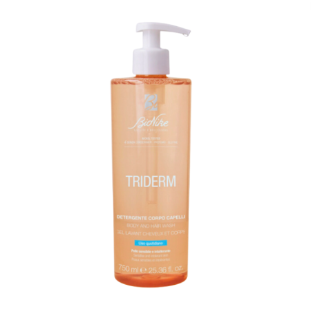 Triderm detergente corpo capelli 750 ml Triderm detergente corpo capelli 750 ml