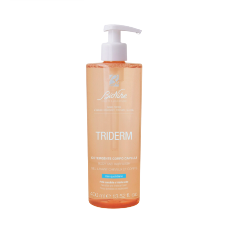 Triderm detergente corpo capelli 400 ml Triderm detergente corpo capelli 400 ml