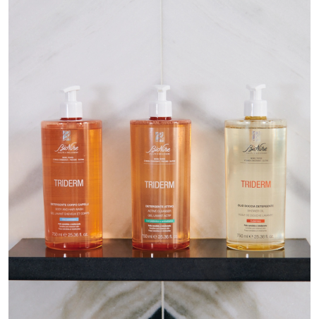 Triderm detergente corpo capelli 400 ml Triderm detergente corpo capelli 400 ml