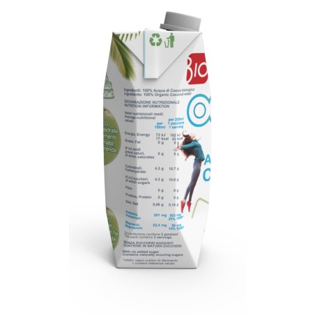 Ococo acqua di cocco 500 ml Ococo acqua di cocco 500 ml