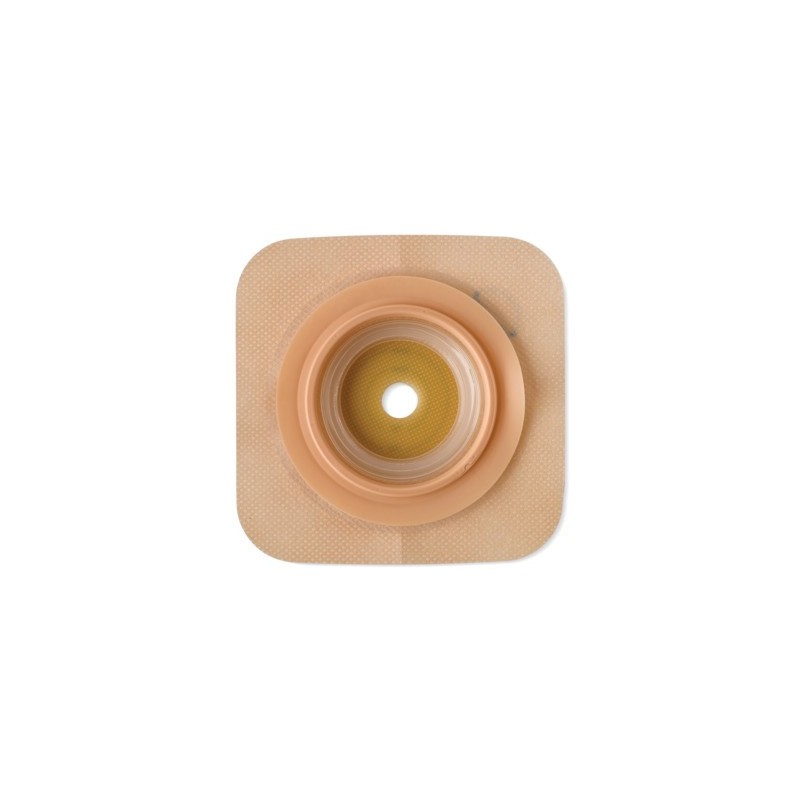 Placca convessa natura+ dimensione esterna 11,2x11,2 cm flangia a soffietto diametro 57 mm foro ritagliabile 13-35 mm 5pezzi