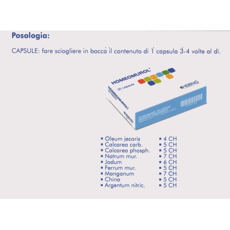Homeomur 30 capsule 450mg Homeomur 30 capsule 450mg
