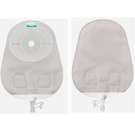 Sacca urostomia sensura mio sistema a un pezzo con aperturaispezionabile maxi opaca 10-45 mm 30 pezzi Sacca urostomia sensura mio sistema a un pezzo con aperturaispezionabile maxi opaca 10-45 mm 30 pezzi