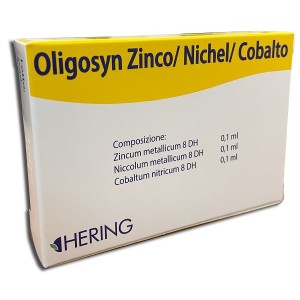Oligosyn zinco/nichel/cobalto 15 fiale da 2 ml Oligosyn zinco/nichel/cobalto 15 fiale da 2 ml