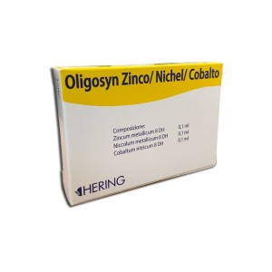 Oligosyn zinco/nichel/cobalto 15 fiale da 2 ml Oligosyn zinco/nichel/cobalto 15 fiale da 2 ml