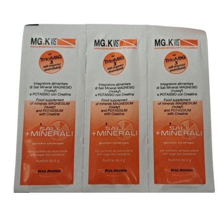 Mgk vis magnesio potassio orange 45 bustine Mgk vis magnesio potassio orange 45 bustine