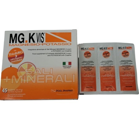 Mgk vis magnesio potassio orange 45 bustine Mgk vis magnesio potassio orange 45 bustine