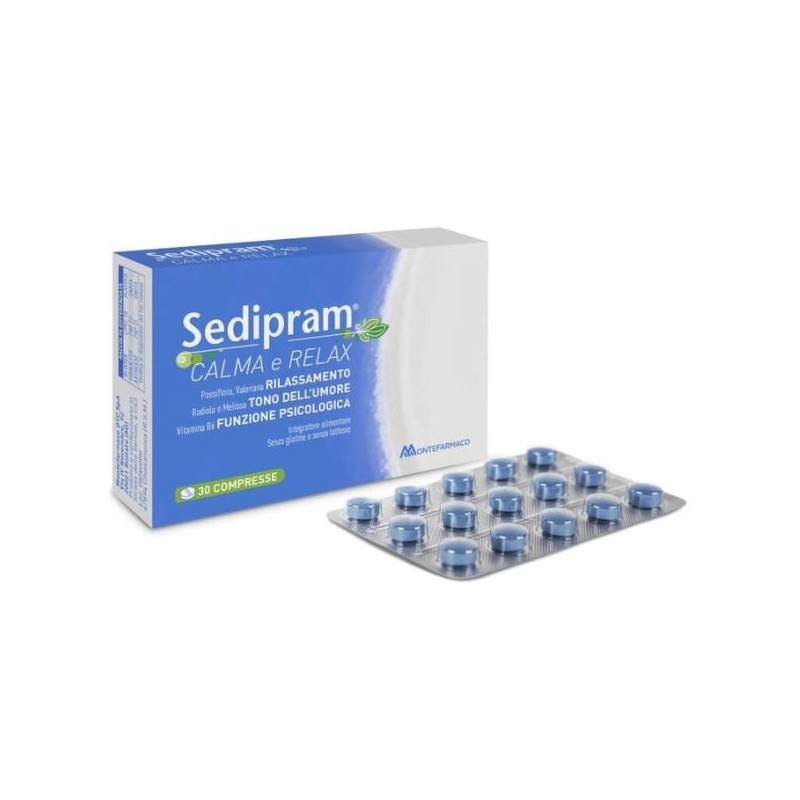 Sedipram calma e relax 30 compresse