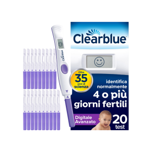 Test di ovulazione clearblue base 20 pezzi
