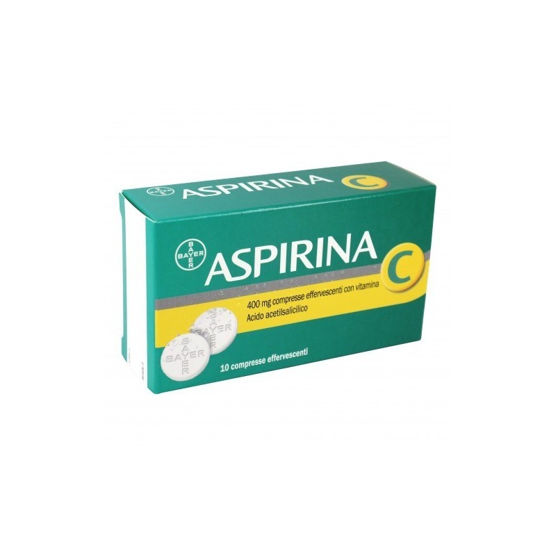 Aspirina 10 compresse eff 400 mg + 240 mg Aspirina 10 compresse eff 400 mg + 240 mg