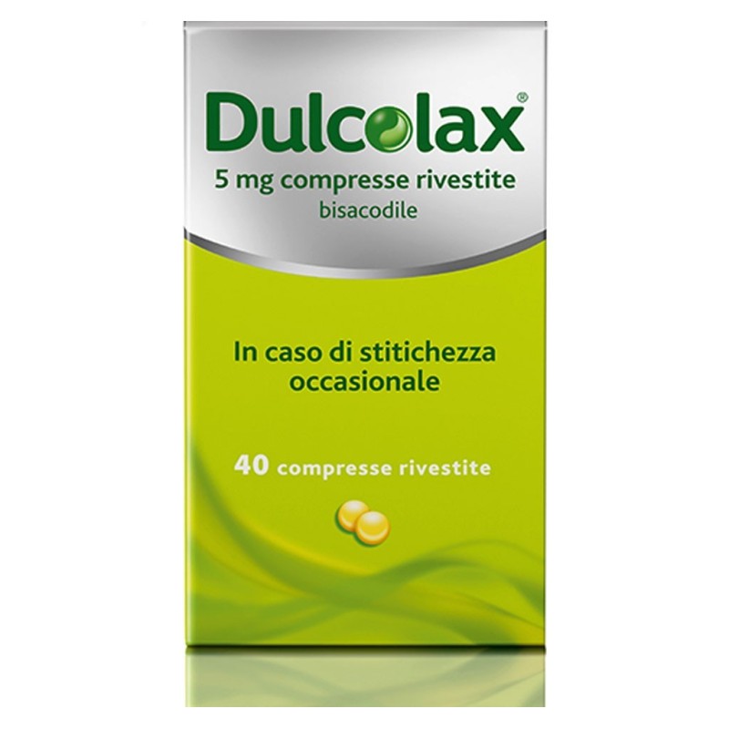 Dulcolax 40 compresse riv 5 mg