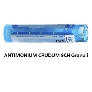 Antimonium crudum boiron 80 granuli 9 ch contenitore multidose Antimonium crudum boiron 80 granuli 9 ch contenitore multidose