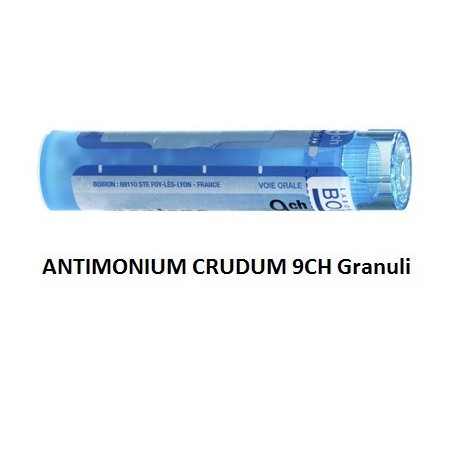 Antimonium crudum boiron 80 granuli 9 ch contenitore multidose