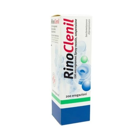 Rinoclenil 200 dosi spray nasale 100 mcg Rinoclenil 200 dosi spray nasale 100 mcg