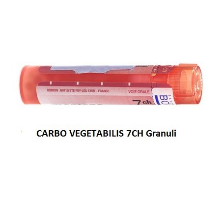 Carbo vegetabilis 7 ch granuli