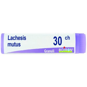 Lachesis mutus 30 ch globuli Lachesis mutus 30 ch globuli