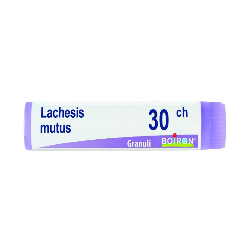 Lachesis mutus 30 ch globuli Lachesis mutus 30 ch globuli