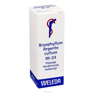 Weleda bryophyllum argento cultum d3 rh 20 ml