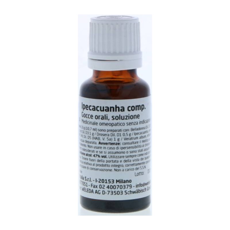 Weleda ipecacuana composta 20 ml diluizione in gocce