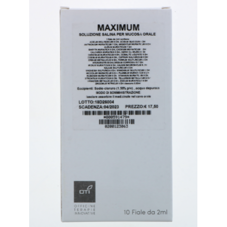 Maximum composto 10 fiale fisiologiche 2ml