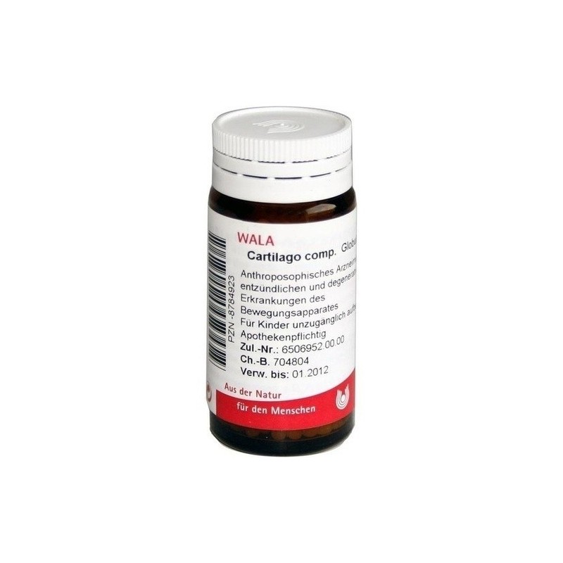 Wala cartilago compositum globuli 20 g Wala cartilago compositum globuli 20 g