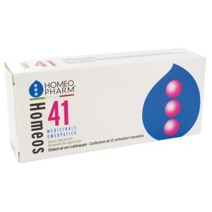 Homeos 41 globuli 12 tubi