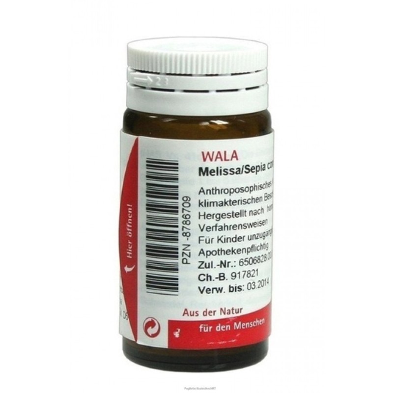 Wala melissa sepia compositum globuli 20 g