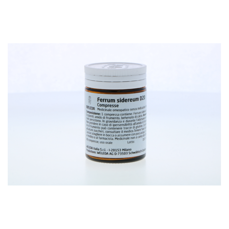 Ferrum sidereum d20 80 compresse Ferrum sidereum d20 80 compresse