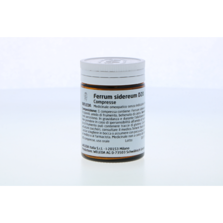 Ferrum sidereum d20 80 compresse Ferrum sidereum d20 80 compresse