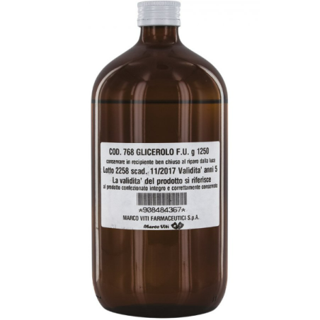 Glicerina farmacopea ufficiale 1250 g