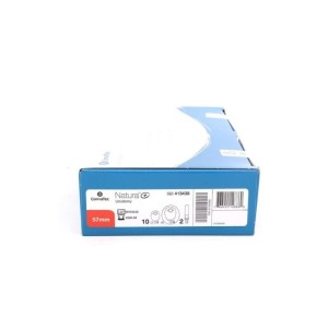 Natura+ sacca per urostomia con flangia tubicino di scaricosoft tap trasparente con telino di rivestimento lato cute tubicini di