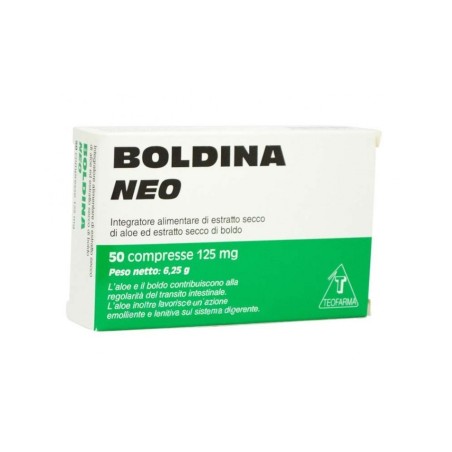 Boldina neo 50 compresse 125 mg