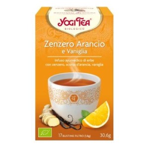 Yogi tea zenzero arancia vaniglia bio 31 g