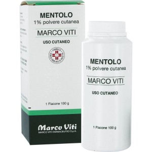 Talco mentolato viti 100 g
