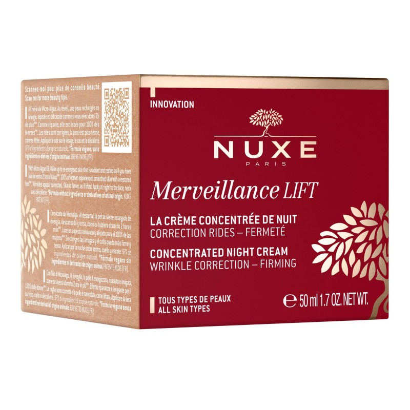 Nuxe merveillance creme concentree de nuit 50 ml Nuxe merveillance creme concentree de nuit 50 ml