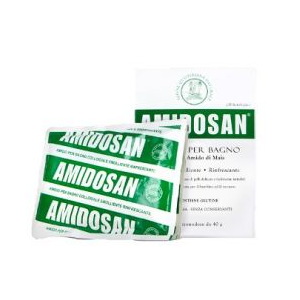 Amidosan polvere detergente lenitiva emolliente rinfrescante7 bustine 40 g