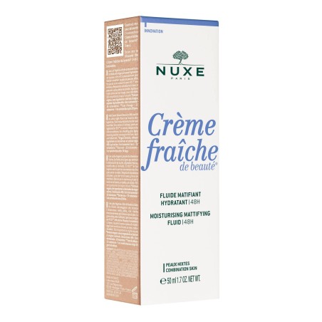 Nuxe creme fraiche fluido opacizzante idratante 50 ml Nuxe creme fraiche fluido opacizzante idratante 50 ml