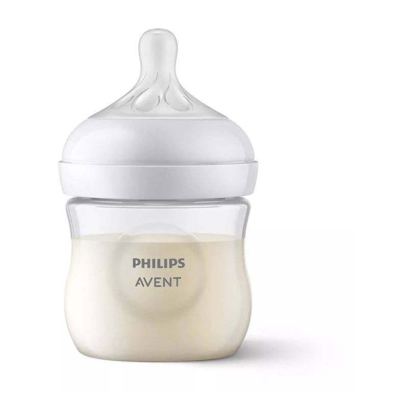 Avent biberon natural 3,0 trasparente 125 ml