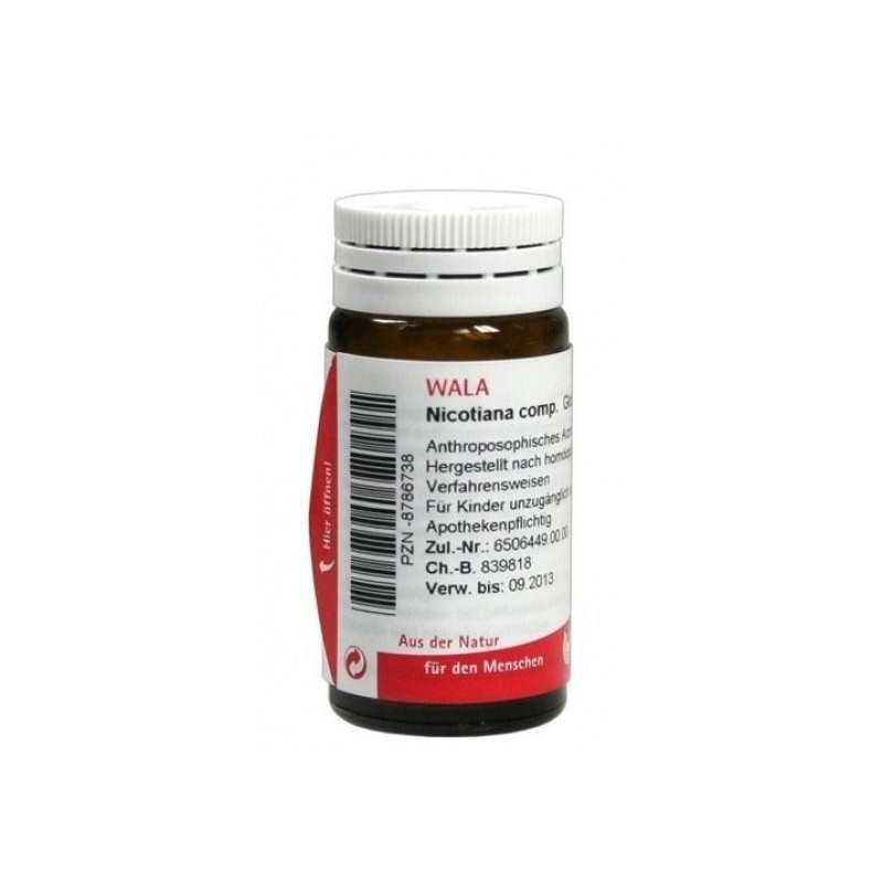 Wala nicotiana compositum globuli 20 g Wala nicotiana compositum globuli 20 g