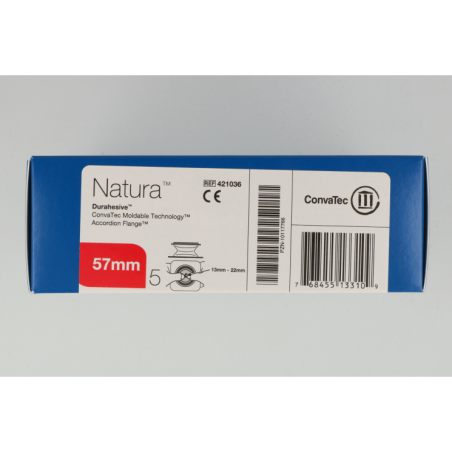 Natura+ placca modellabile in tecnologia durahesive con flangia a soffietto 13 22mm flangia 57mm 5 pezzi