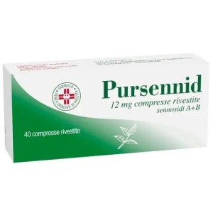 Pursennid 40 compresse riv 12 mg