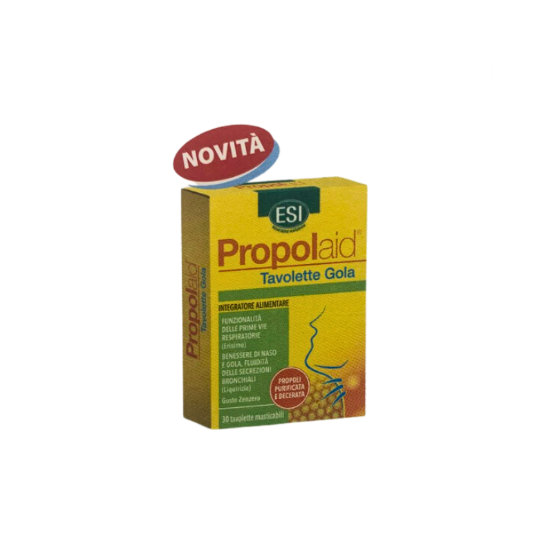 Esi propolgola zenzero 30 tavolette masticabili