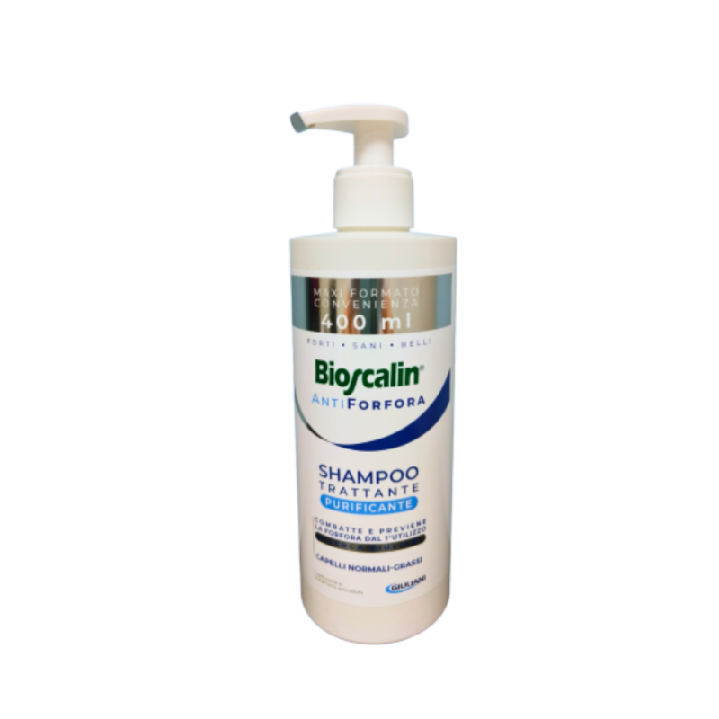 Bioscalin shampoo antiforfora capelli normali grassi maxi size 400 ml