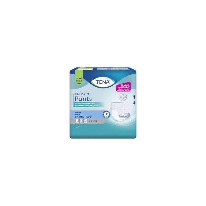 Pannolone a mutandina tena pants extra plus l 14 pezzi