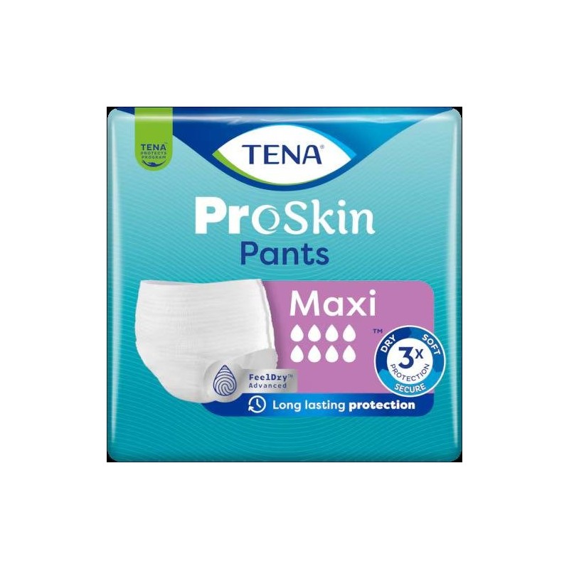 Pannolone a mutandina tena pants maxi s 10 pezzi