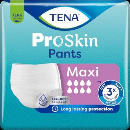 Pannolone a mutandina tena pants maxi s 10 pezzi
